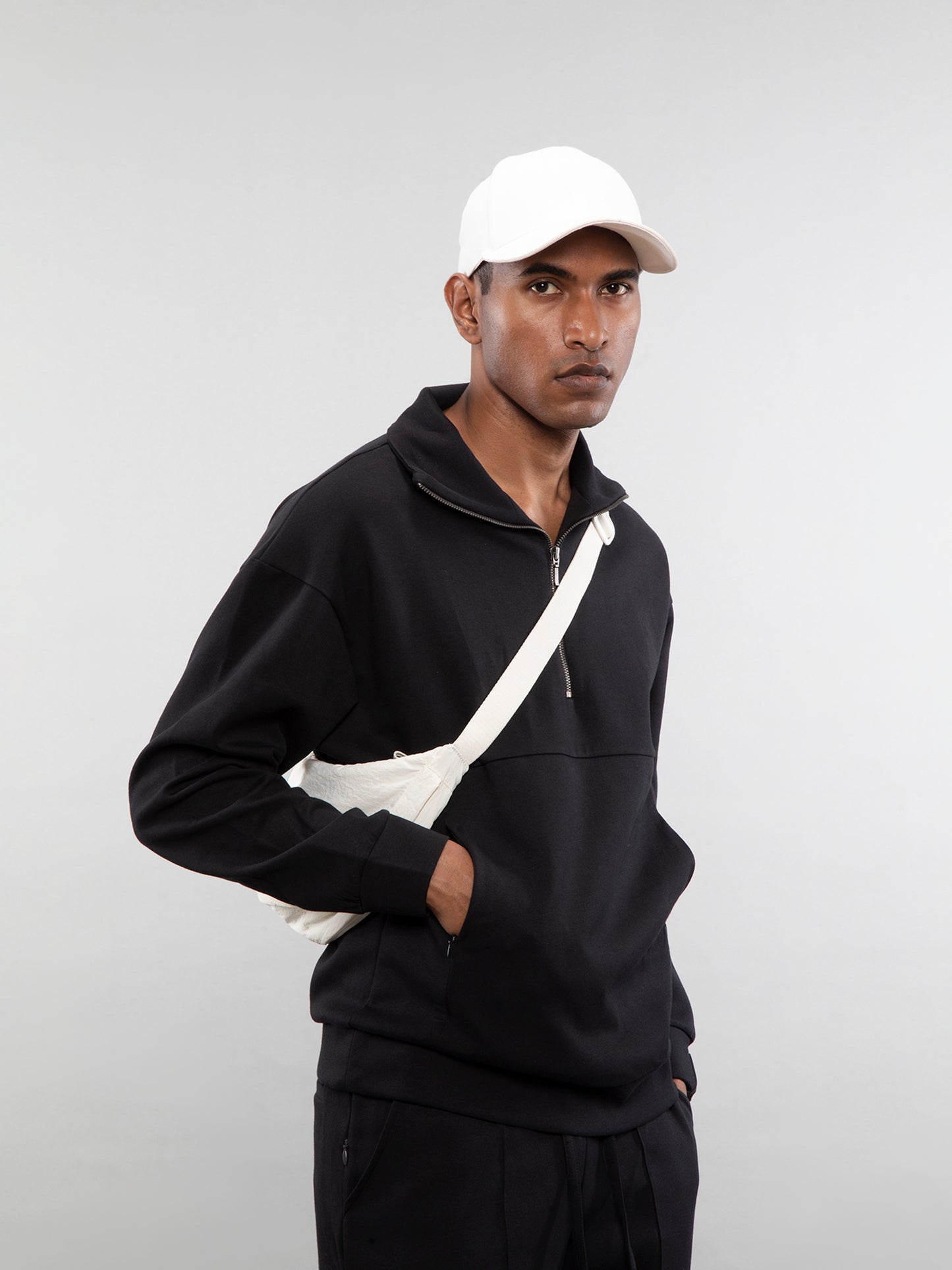 Quarter-zip sweatshirt