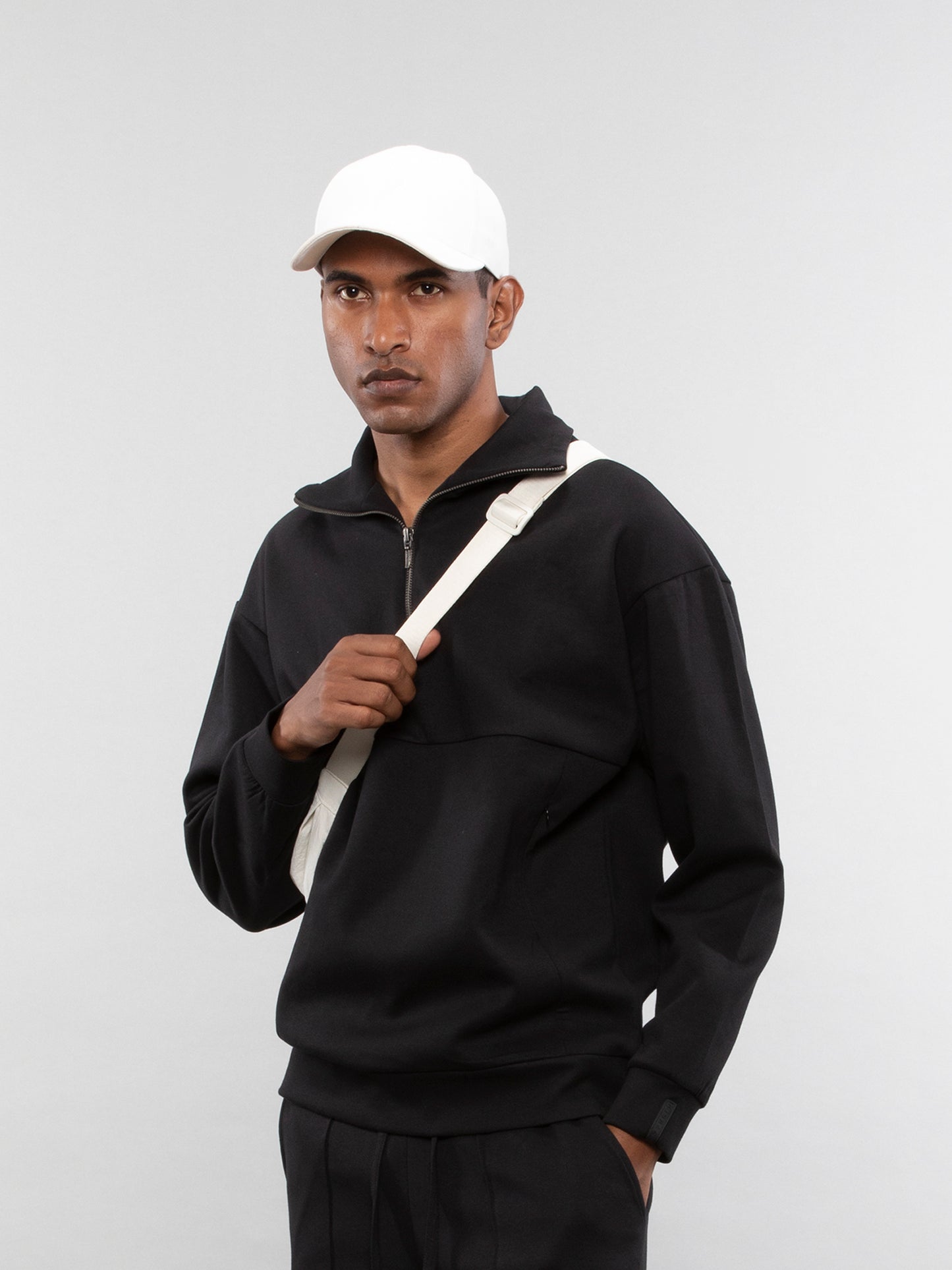 Quarter-zip sweatshirt