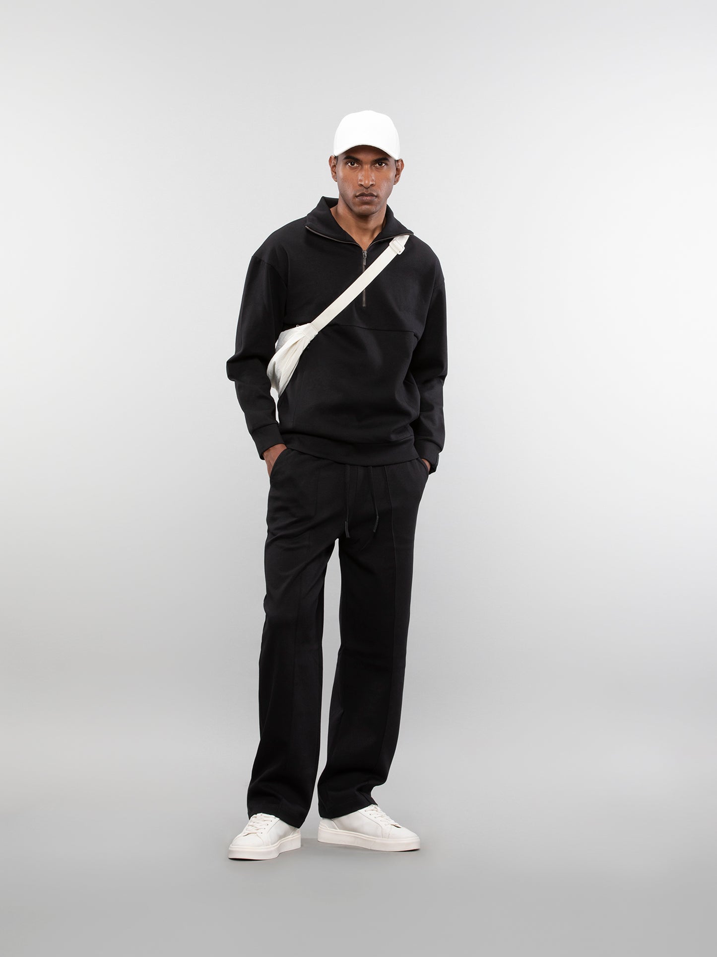 Quarter-zip sweatshirt