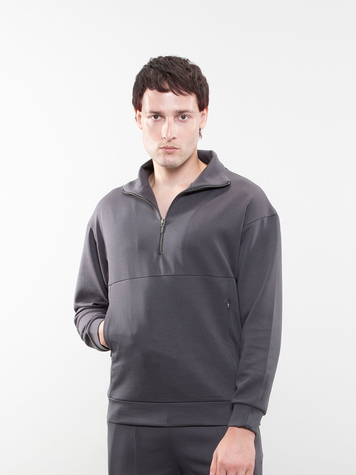 Quarter-zip sweatshirt