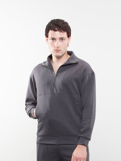 Quarter-zip sweatshirt