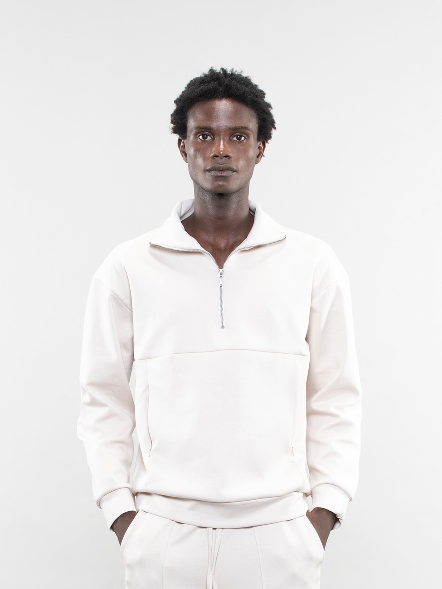 Quarter-zip sweatshirt