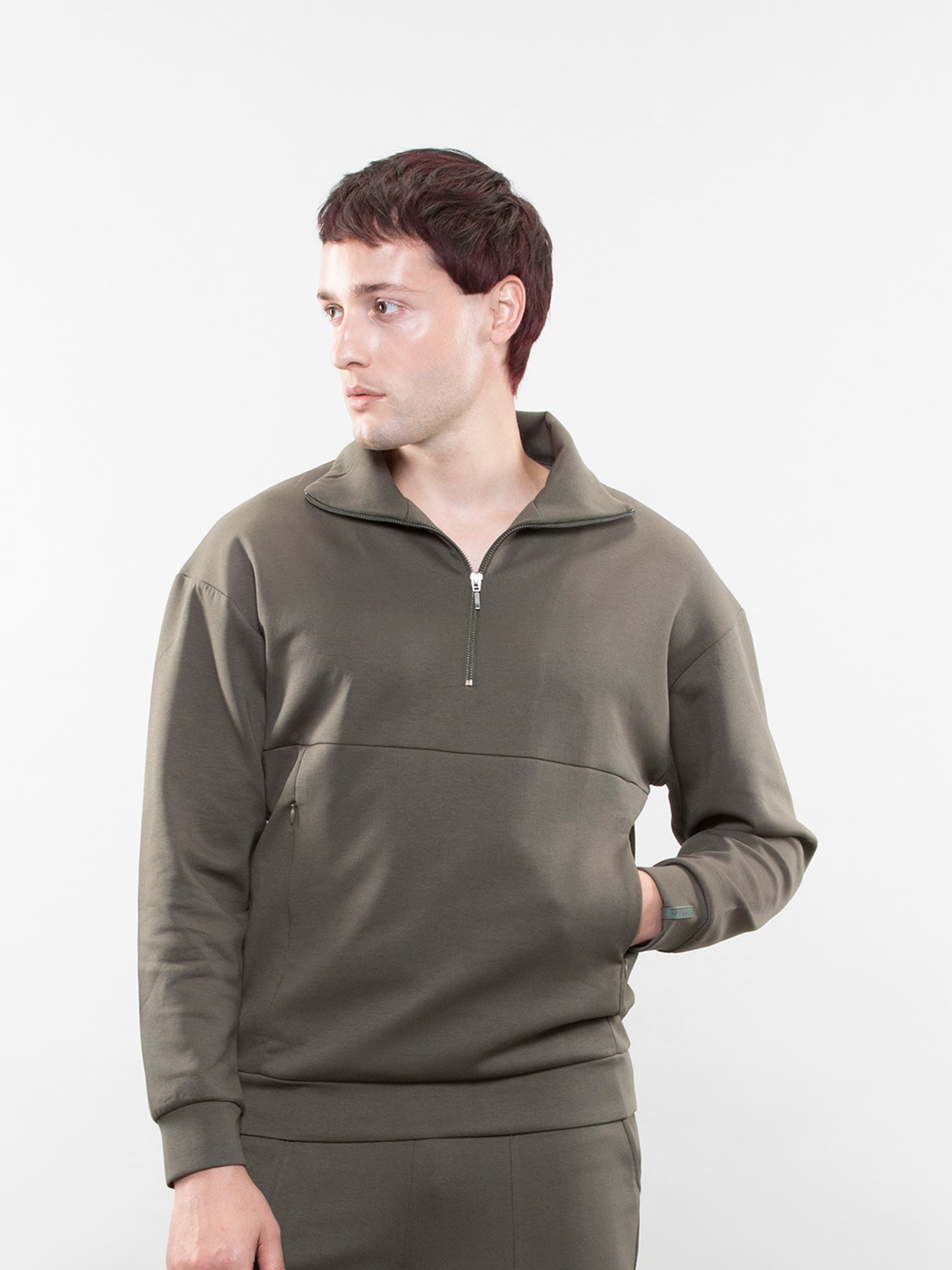 Quarter-zip sweatshirt