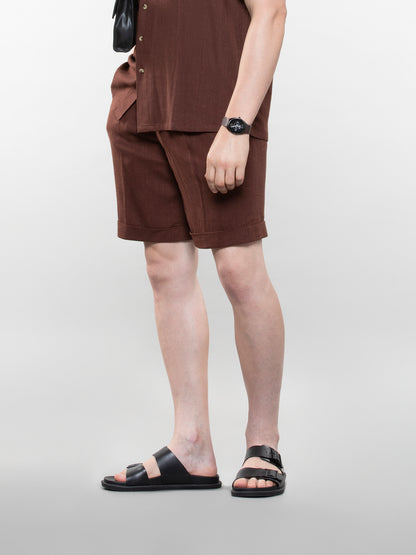 Linen shorts