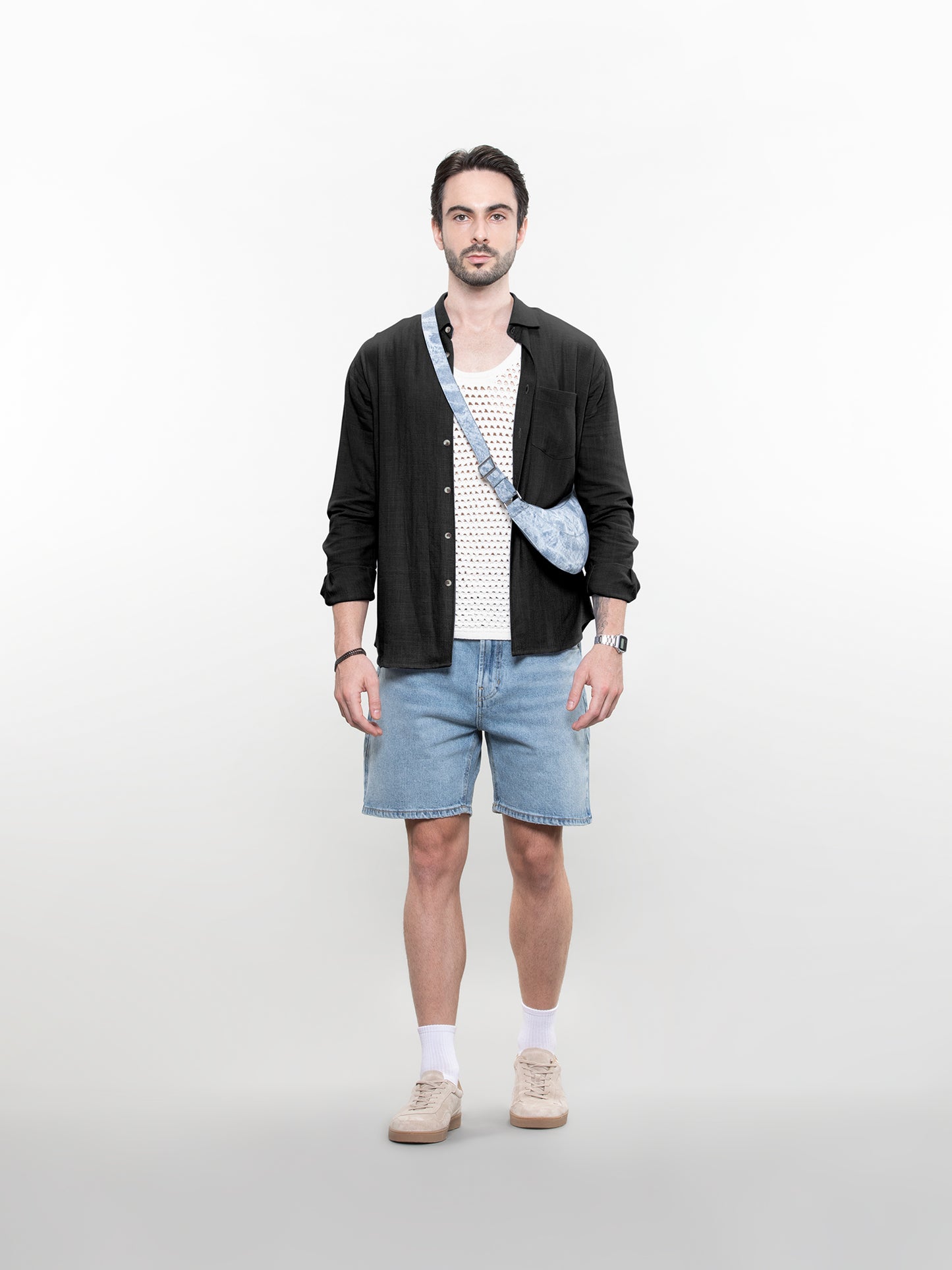 Relaxed linen shirt