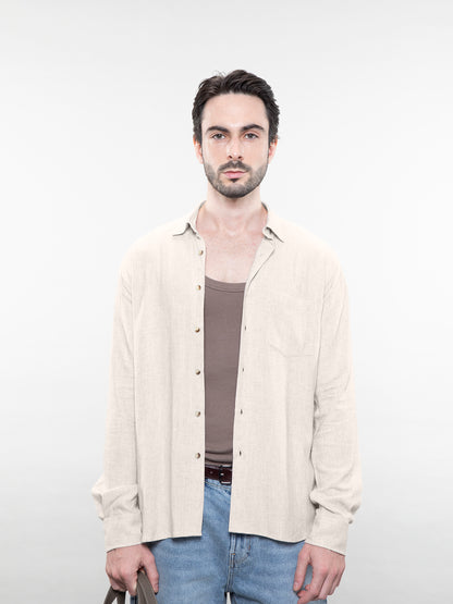 Relaxed linen shirt