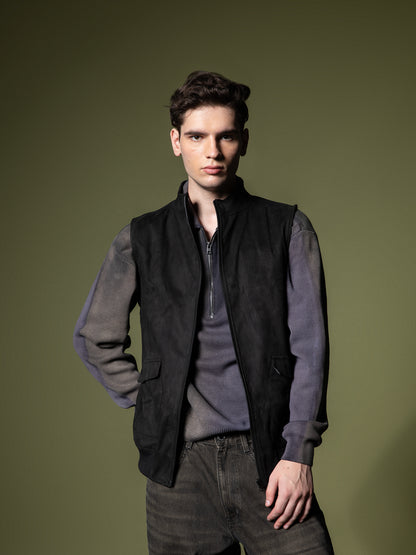Suede Vest