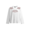 Crawling Oversized Full Sleeves Tee - White