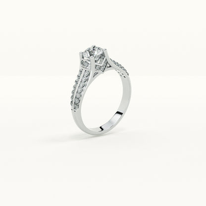 Crimson Love 925 Silver Ring