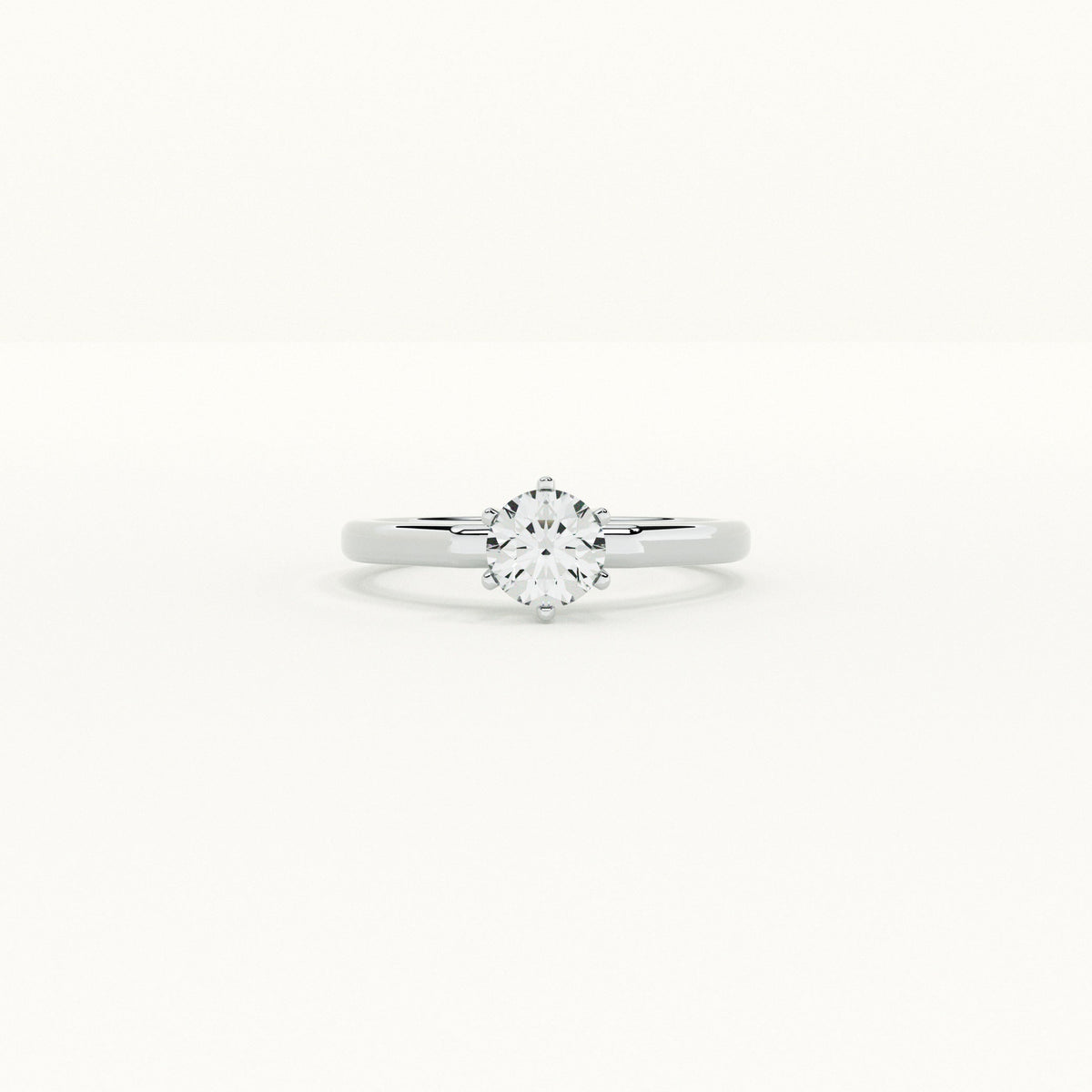 Solitaire Beauty 925 Silver Ring