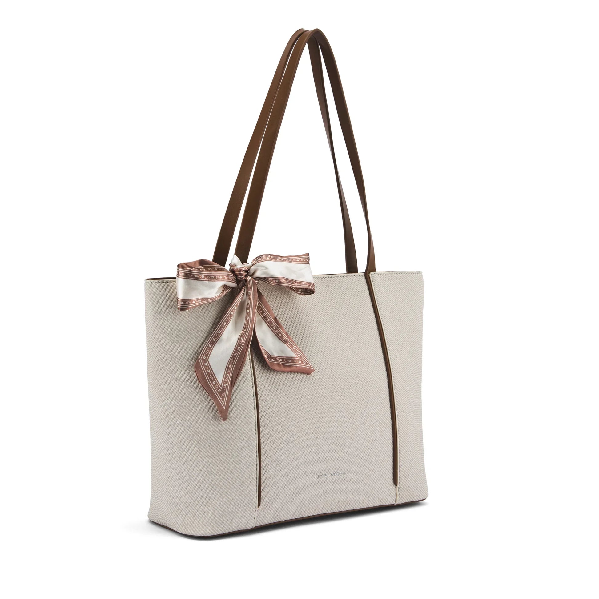 Avril Grace Off-White Tote Bag | Lino Perros at Broadway