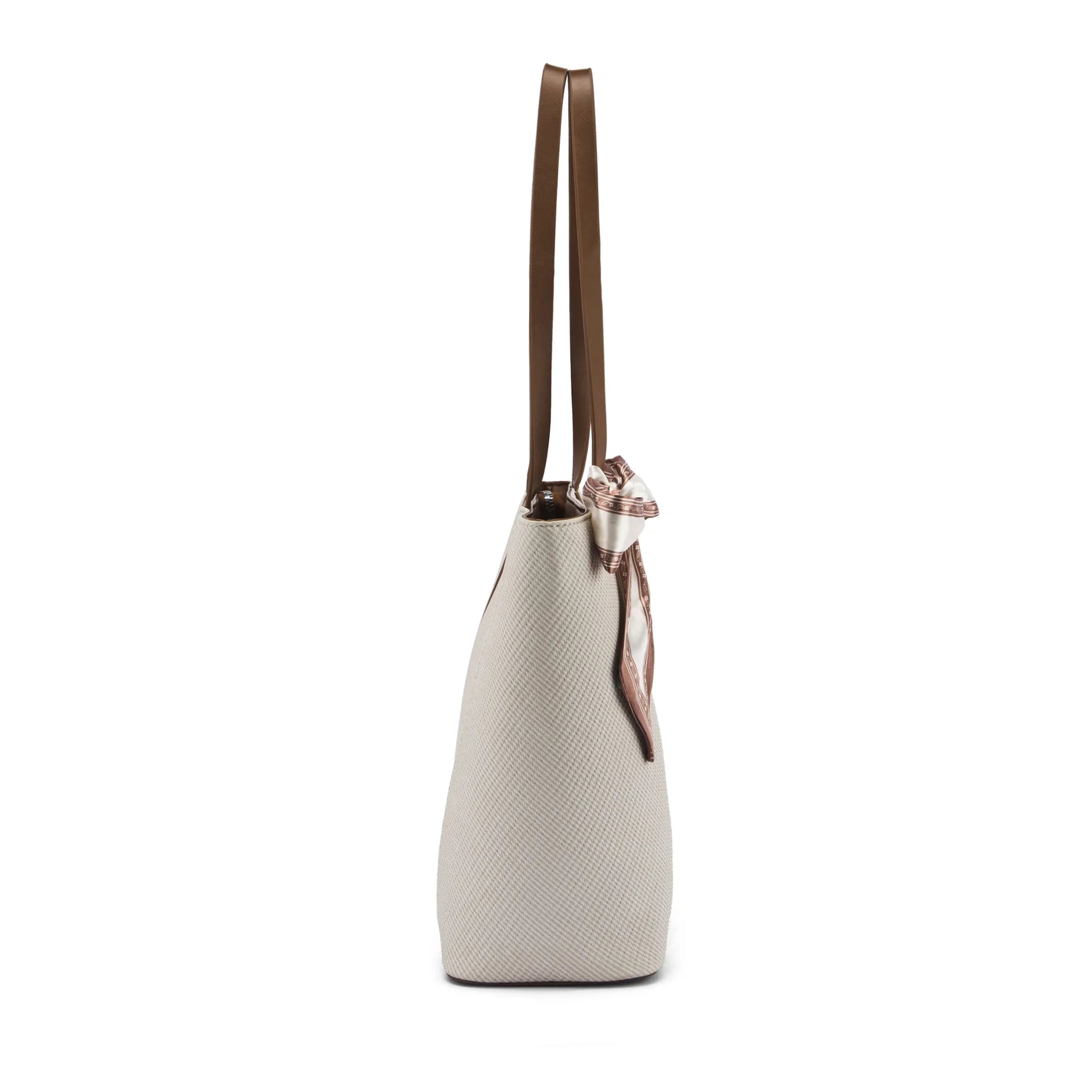 Avril Grace Off-White Tote Bag | Lino Perros at Broadway