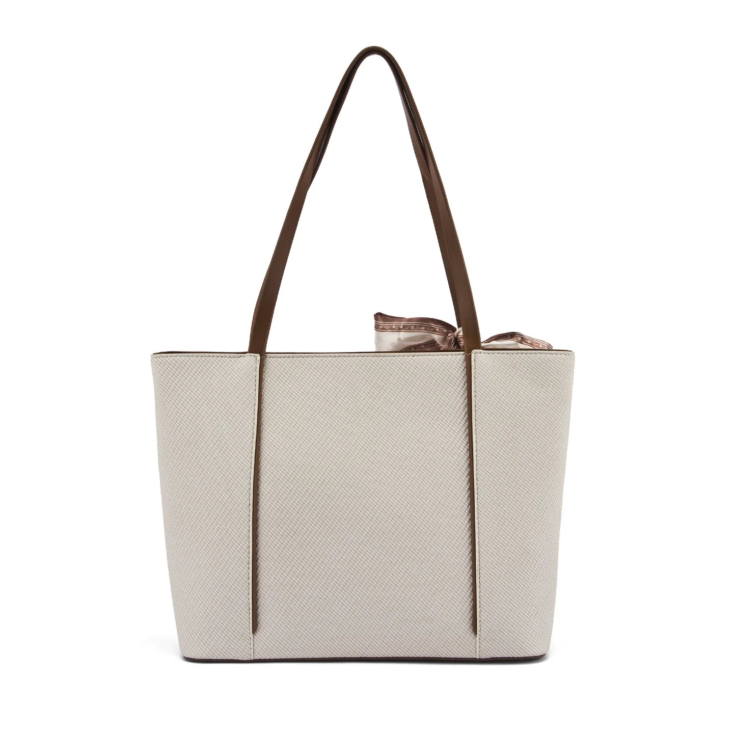 Avril Grace Off-White Tote Bag | Lino Perros at Broadway