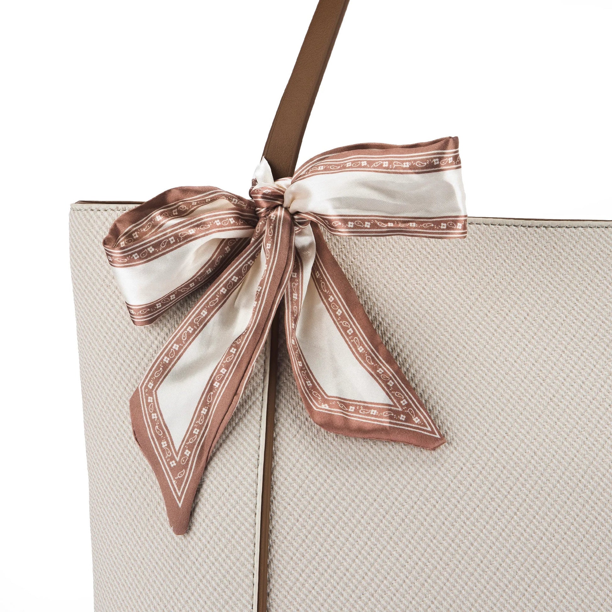 Avril Grace Off-White Tote Bag | Lino Perros at Broadway