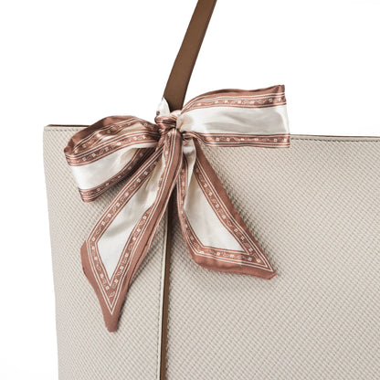 Avril Grace Off-White Tote Bag | Lino Perros at Broadway