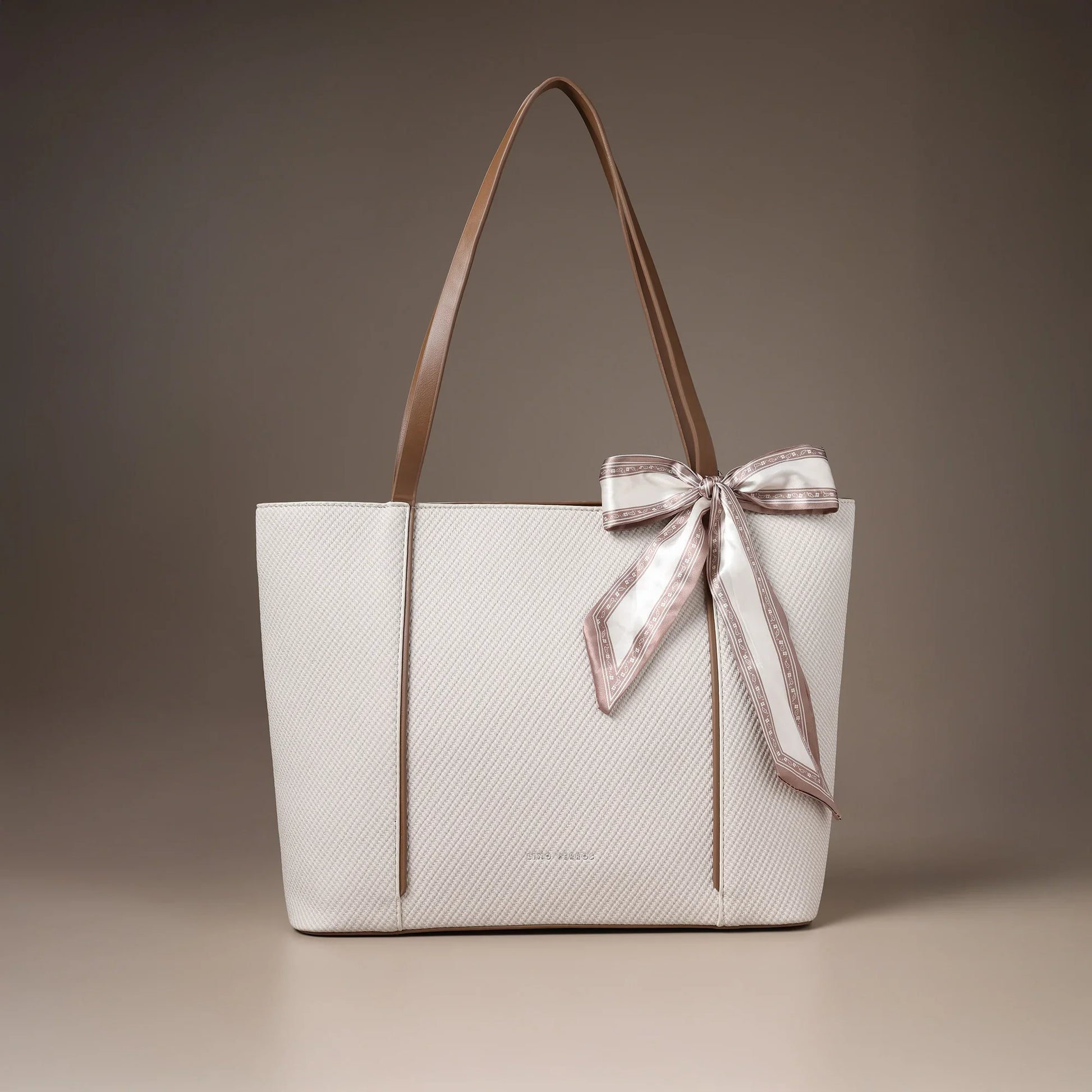 Avril Grace Off-White Tote Bag | Lino Perros at Broadway