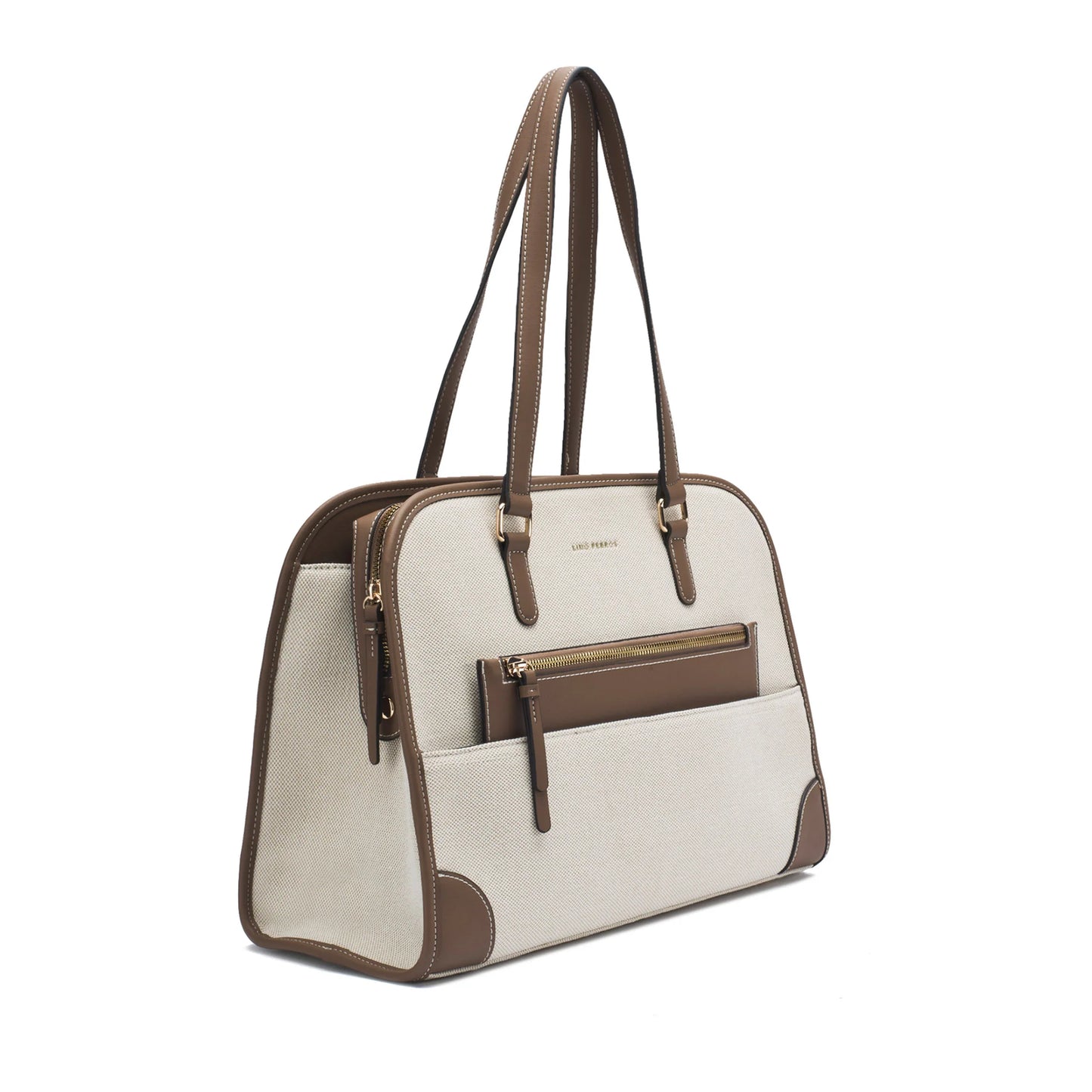 Avril Jenna Off-White Tote Bag | Lino Perros at Broadway