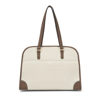 Avril Jenna Off-White Tote Bag | Lino Perros at Broadway