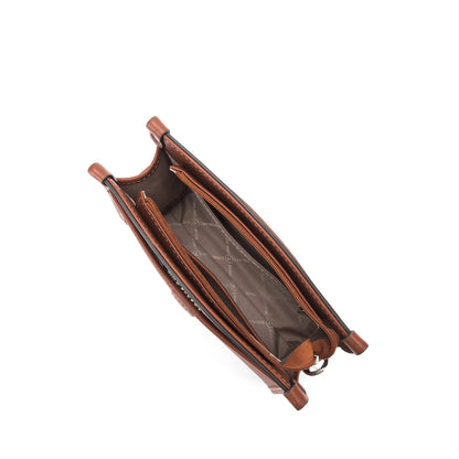Monroe Verve Tan Sling Bag | Lino Perros at Broadway