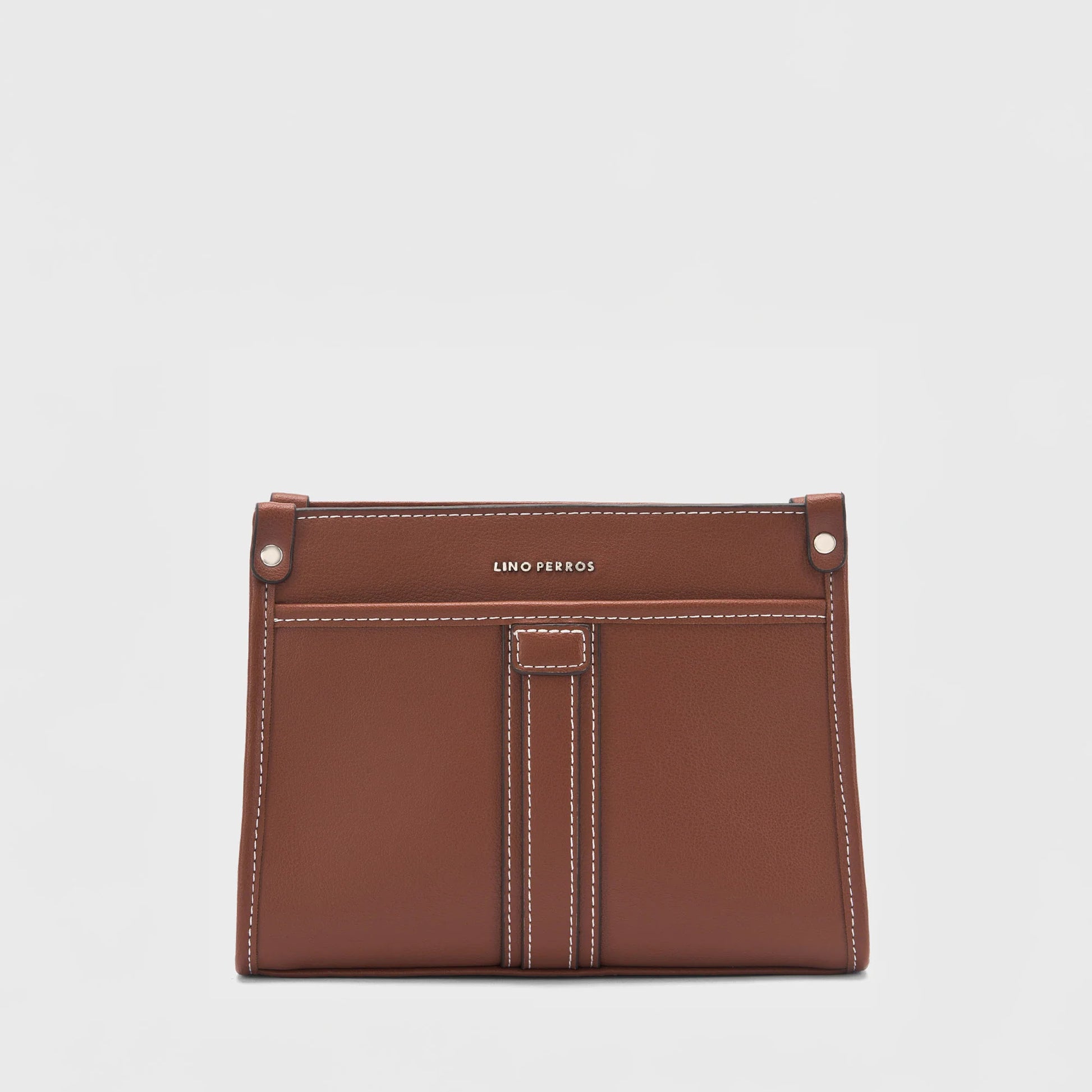 Monroe Verve Tan Sling Bag | Lino Perros at Broadway