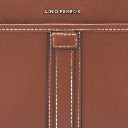 Monroe Verve Tan Sling Bag | Lino Perros at Broadway