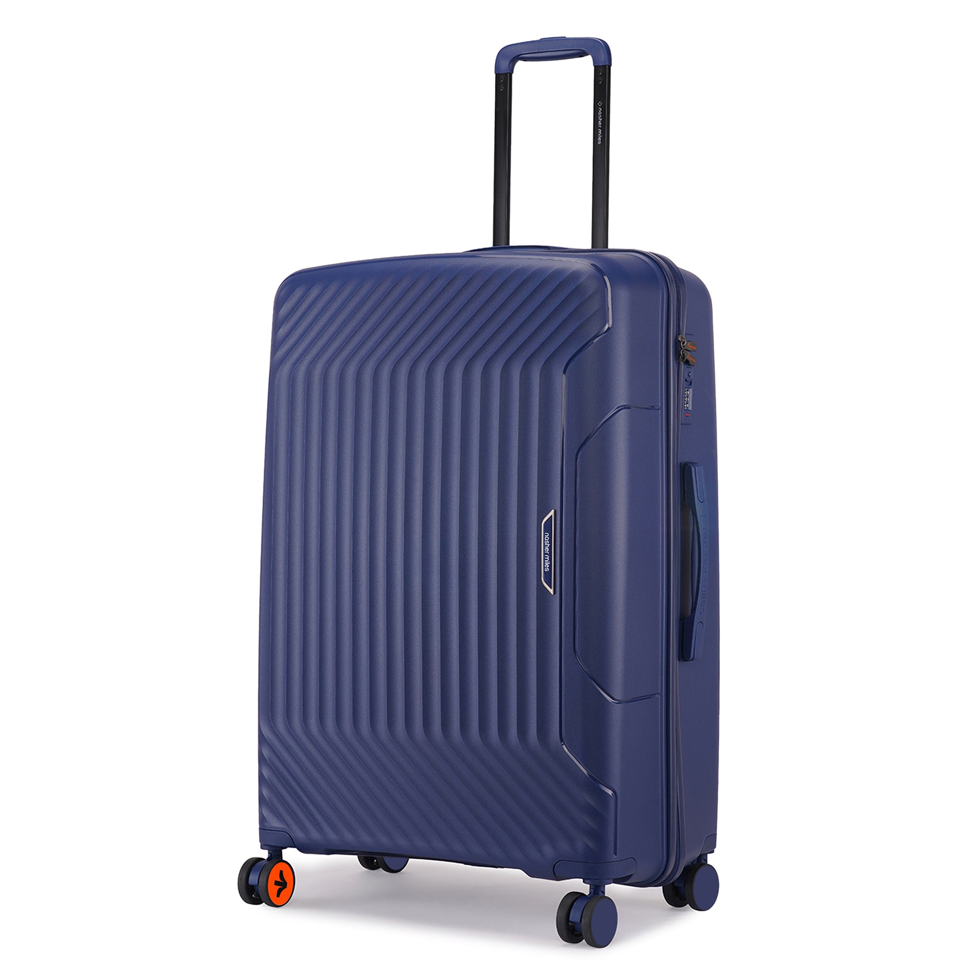 Nasher Miles Coorg Hard-Sided Polypropylene Check-in Luggage Navy Blue 28 inch |75 Trolley Bag | Nasher Miles at Broadway