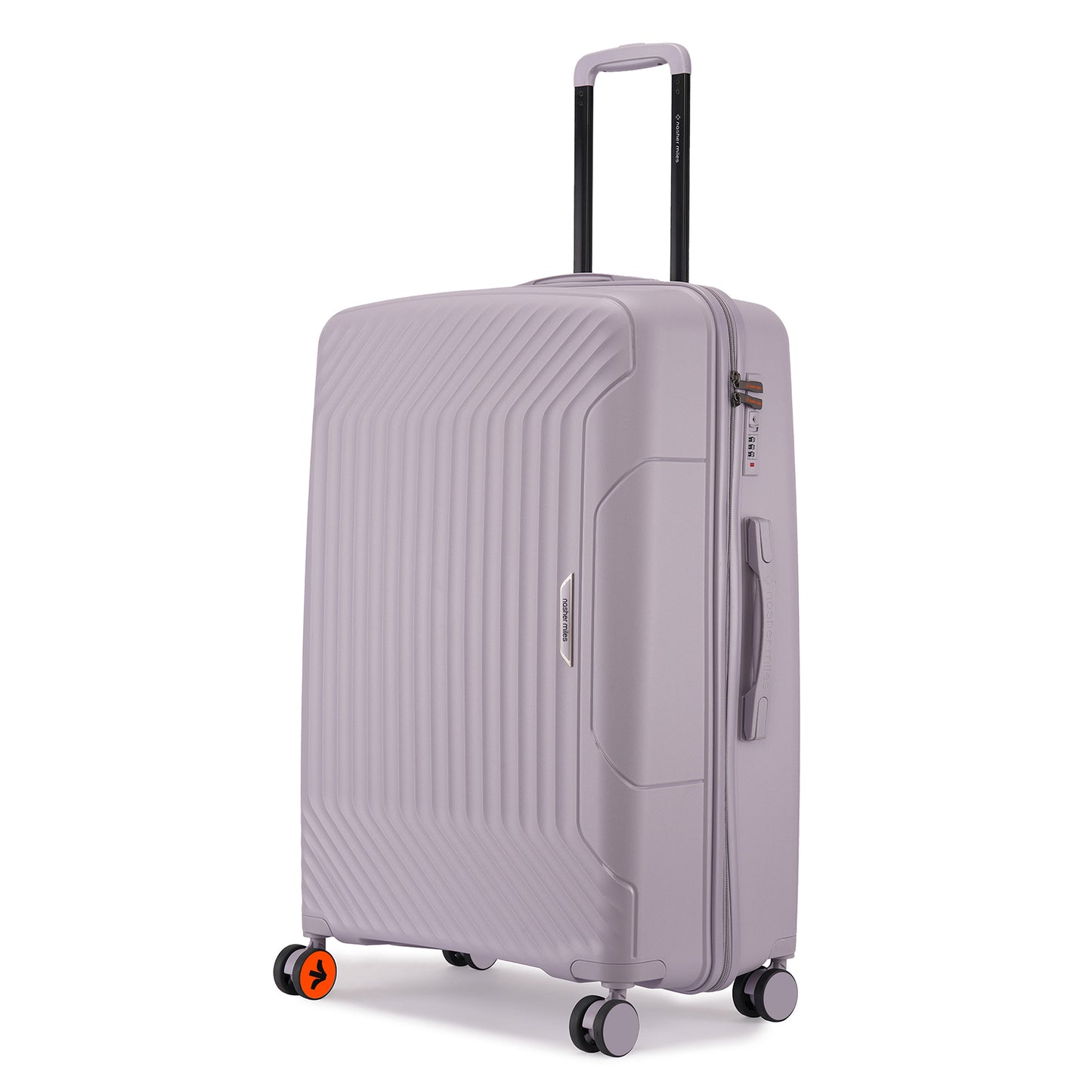 Nasher Miles Coorg Hard-Sided Polypropylene Check-in Luggage Grey 28 inch |75 Trolley Bag