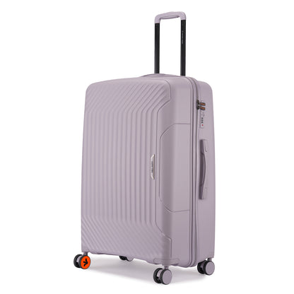 Nasher Miles Coorg Hard-Sided Polypropylene Check-in Luggage Grey 28 inch |75 Trolley Bag