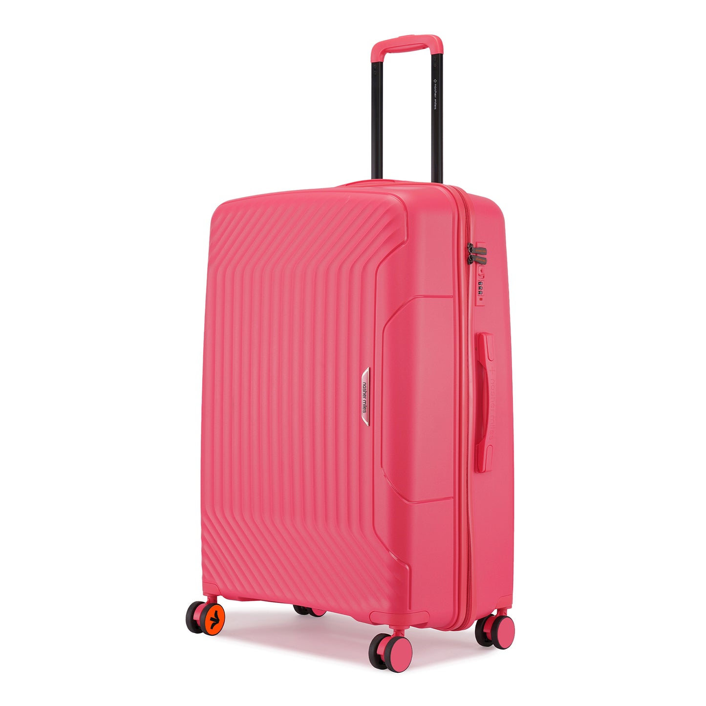 Nasher Miles Coorg Hard-Sided Polypropylene Check-in Luggage Paradish Pink 28 inch |75 Trolley Bag