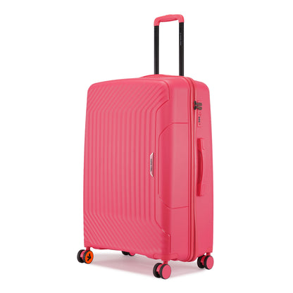 Nasher Miles Coorg Hard-Sided Polypropylene Check-in Luggage Paradish Pink 28 inch |75 Trolley Bag