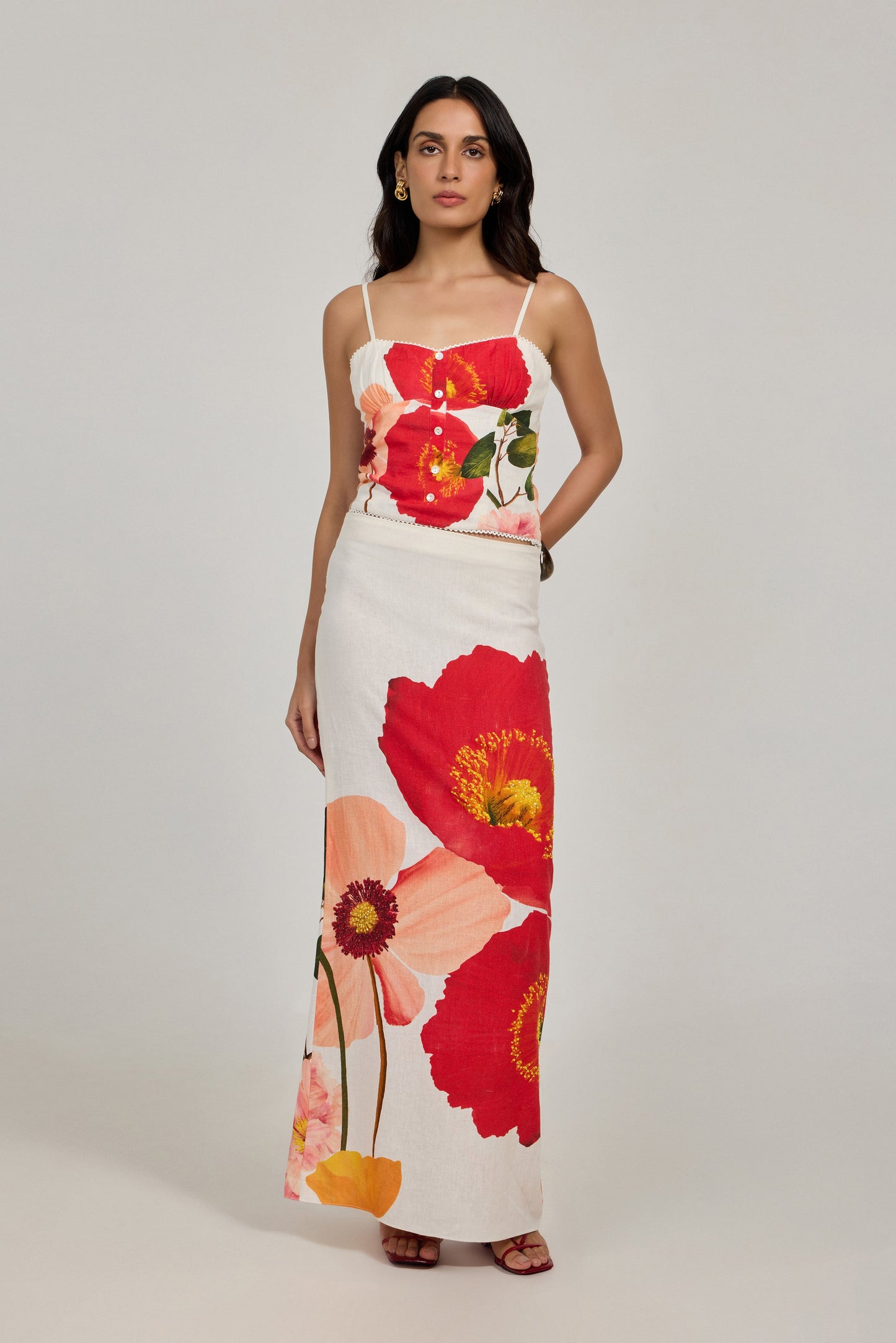 Rewa Skirt - Wild Bouquet