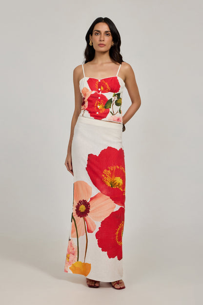 Rewa Skirt - Wild Bouquet