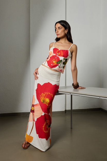 Rewa Skirt - Wild Bouquet