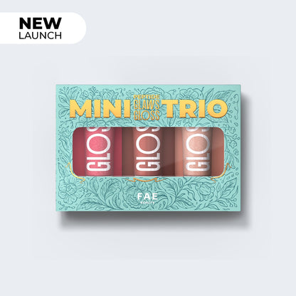 Festive Mini Peptide Glaws Gloss Trio