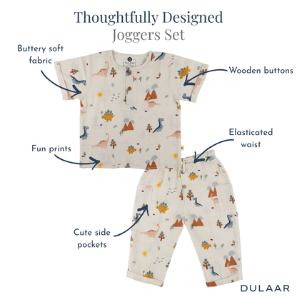 Organic Muslin Joggers Set