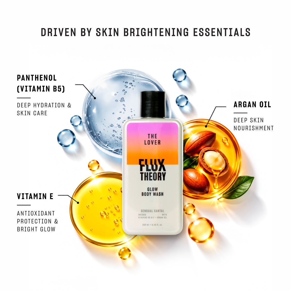 Brightening Body Wash 250 ml | For Glowing Moisturised Skin