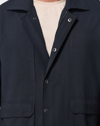 The 4 Way Stretch Shacket Navy