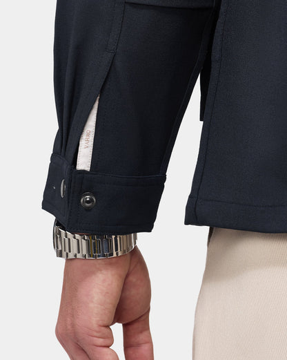 The 4 Way Stretch Shacket Navy
