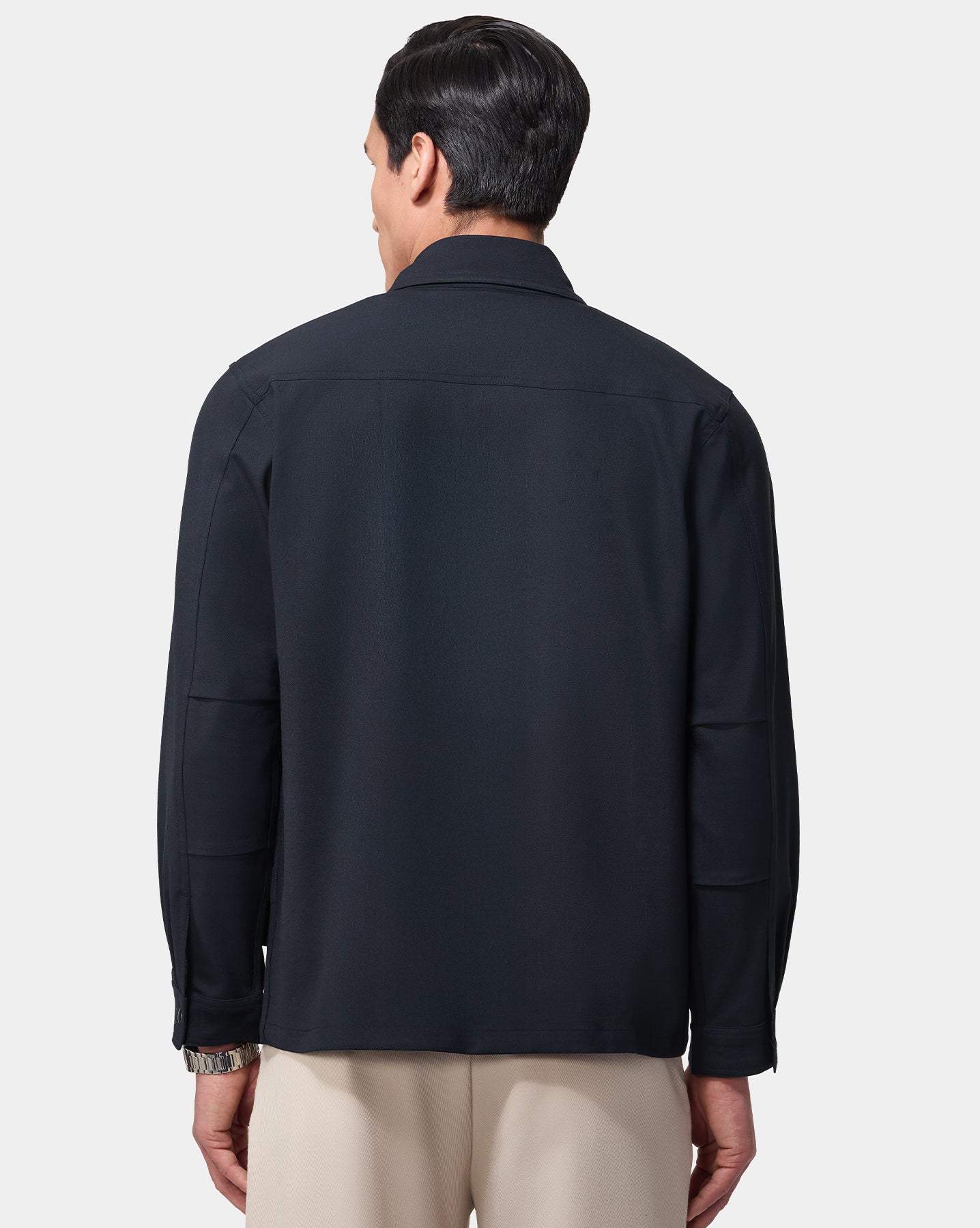 The 4 Way Stretch Shacket Navy