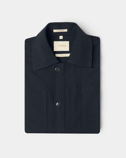 The 4 Way Stretch Shacket Navy