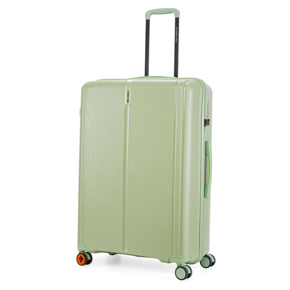 Nasher Miles The Line Hard-Sided Polypropylene Check-in Luggage Avacado Green 28 inch |75 Trolley Bag