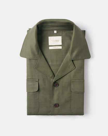 The Hunter Shacket Olive