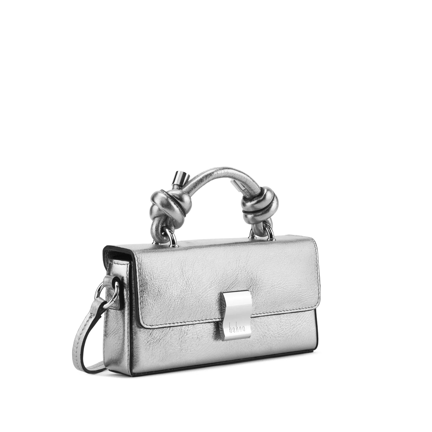 MARY BAG MICRO SOFT CRINKLE SILVER