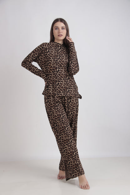 Cheetah Full Sleeves set | Masha at Broadway