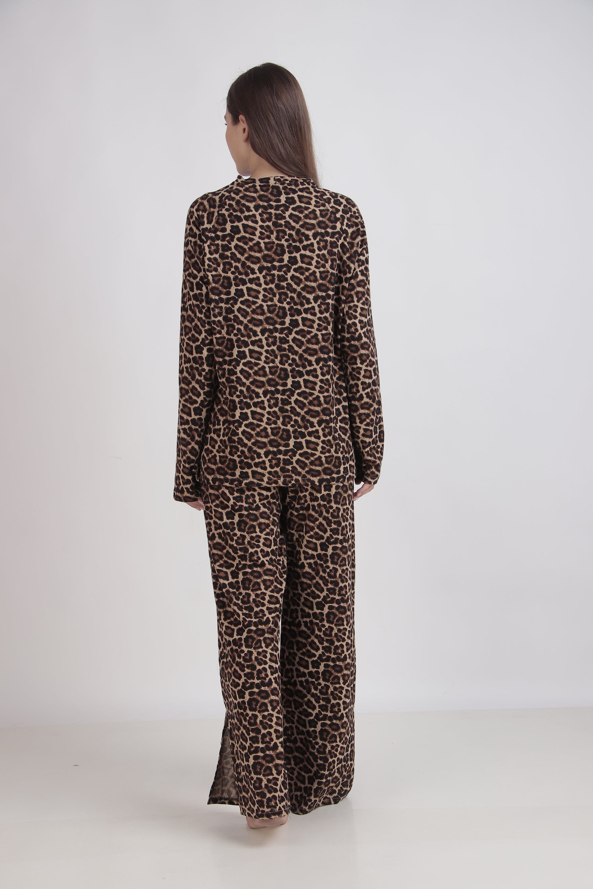 Cheetah Full Sleeves set | Masha at Broadway