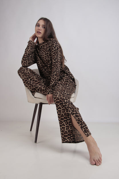 Cheetah Full Sleeves set | Masha at Broadway