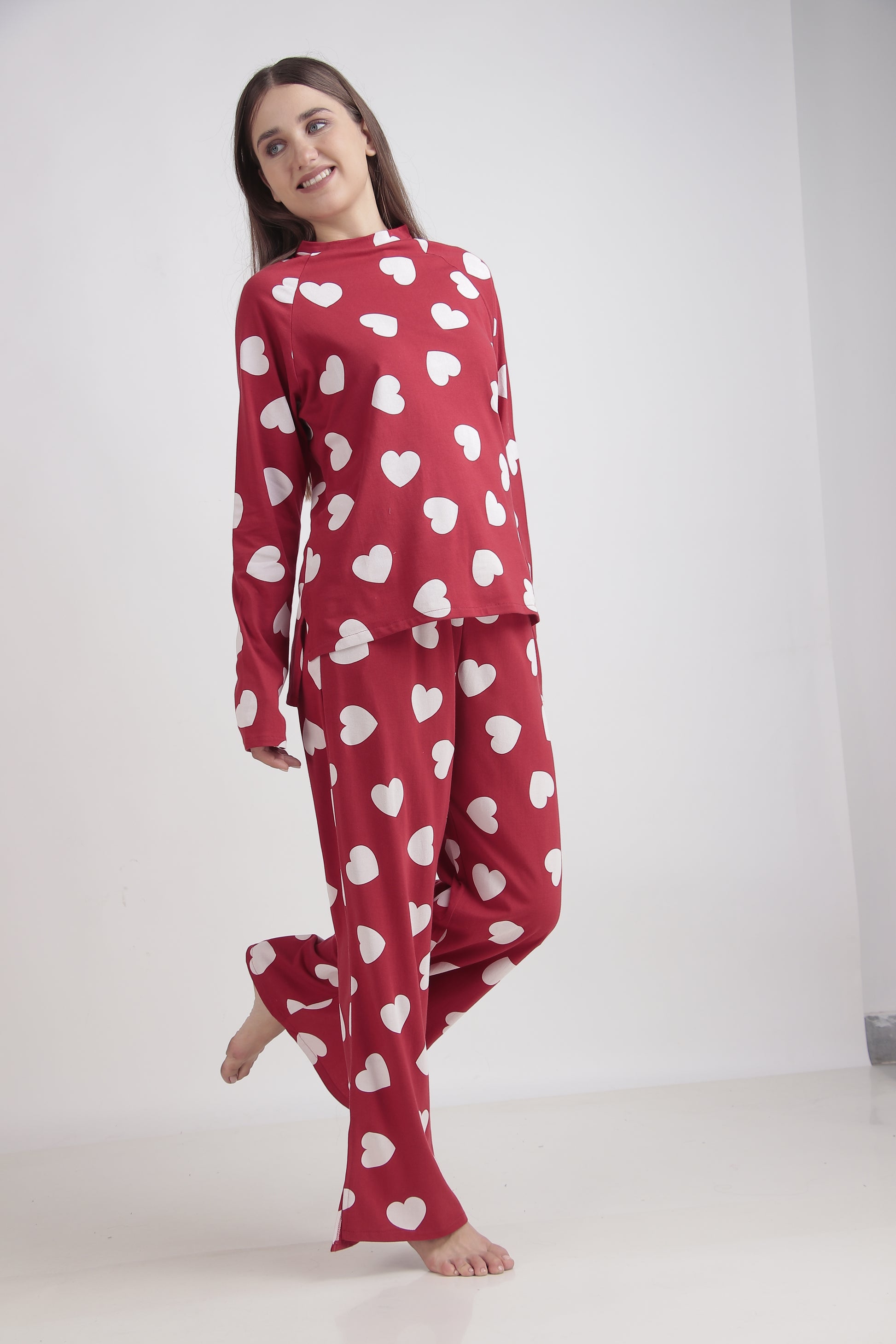 Heartful Full Sleeves set | Masha at Broadway