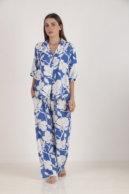 Iris Azure Loungewear set | Masha at Broadway