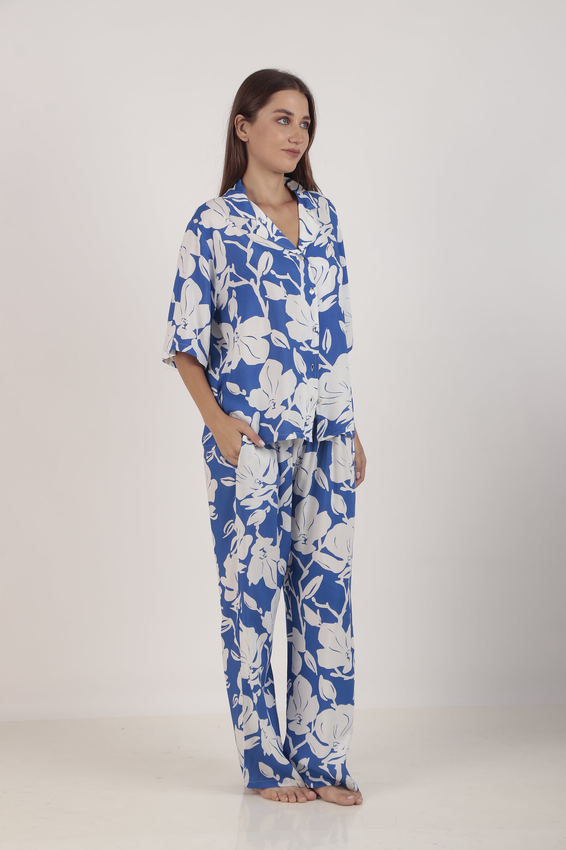 Iris Azure Loungewear set | Masha at Broadway