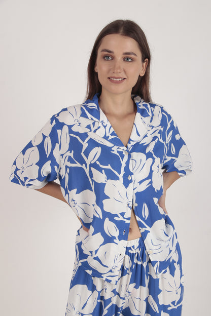 Iris Azure Loungewear set | Masha at Broadway